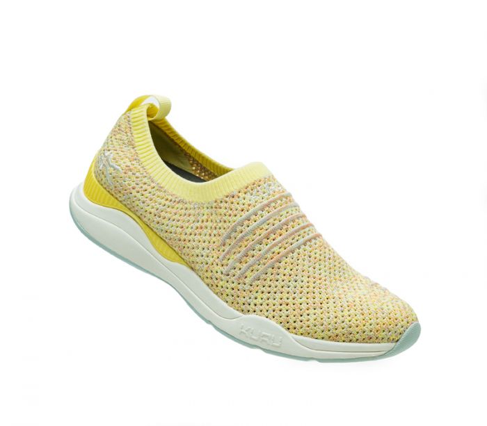 KURU WOMEN'S STRIDE-Yellow Burst-Confetti