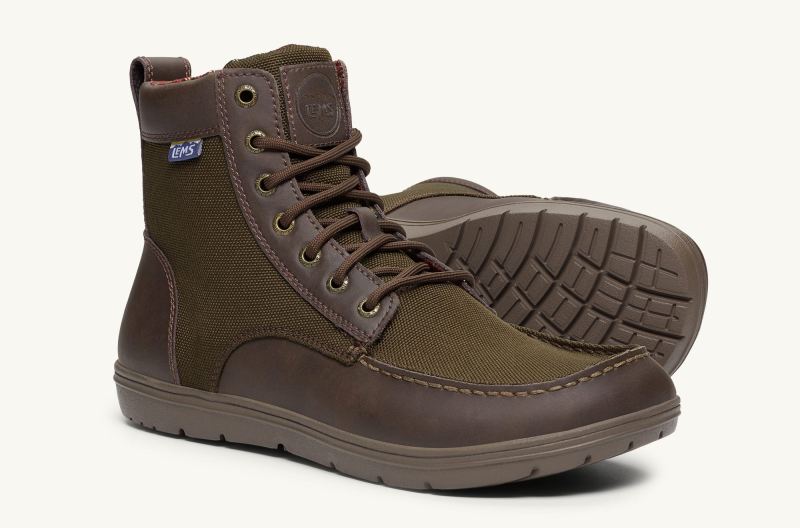 STYLISH OUTLET LEMS | MEN'S BOULDER BOOT NYLON-Timber