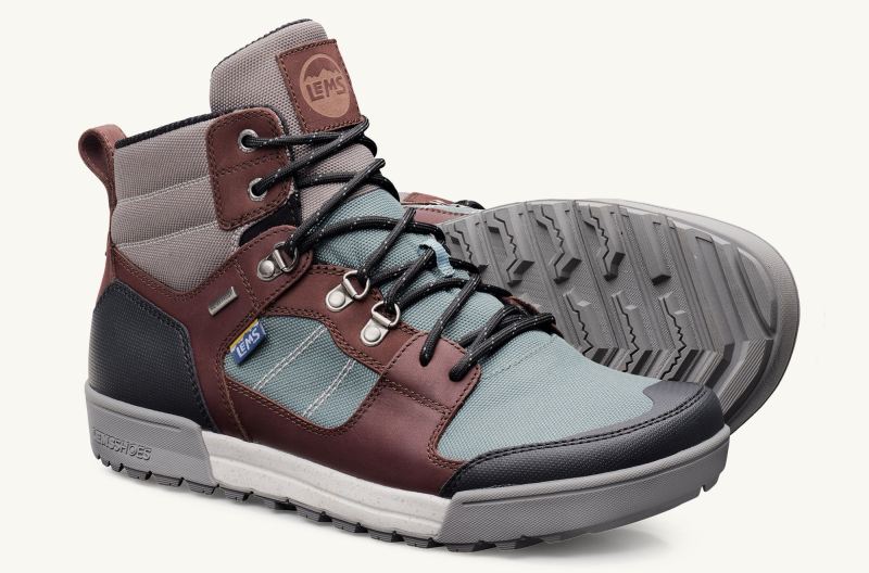 STYLISH OUTLET LEMS | MEN'S OUTLANDER WATERPROOF BOOT-Iceberg