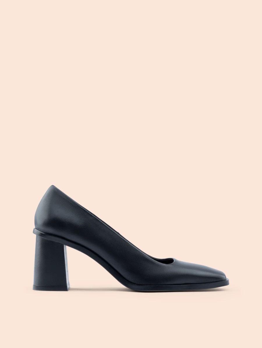 New Arrivals Maguire Women's Lugo Black Pump Heeled Pump