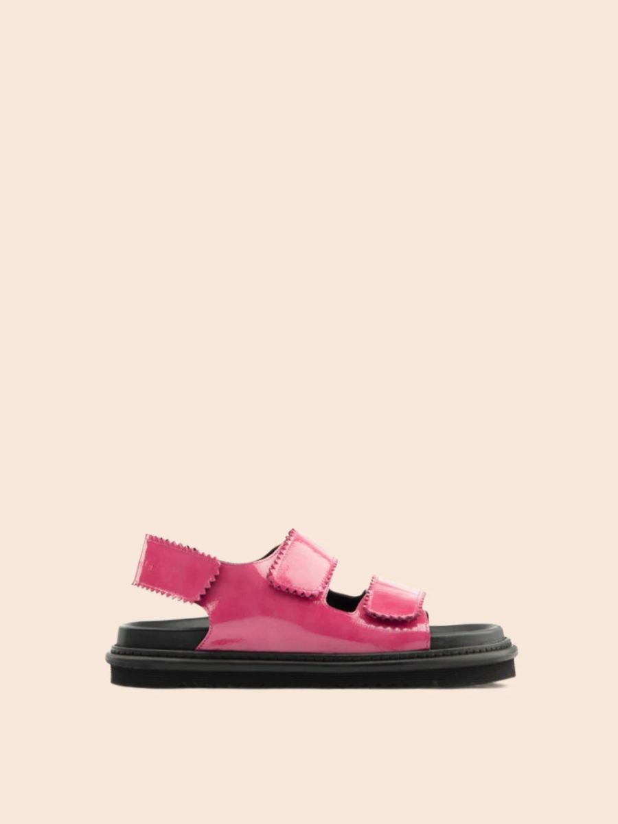 New Arrivals Maguire Women's Tavira Pink Sandal Velcro straps sandals