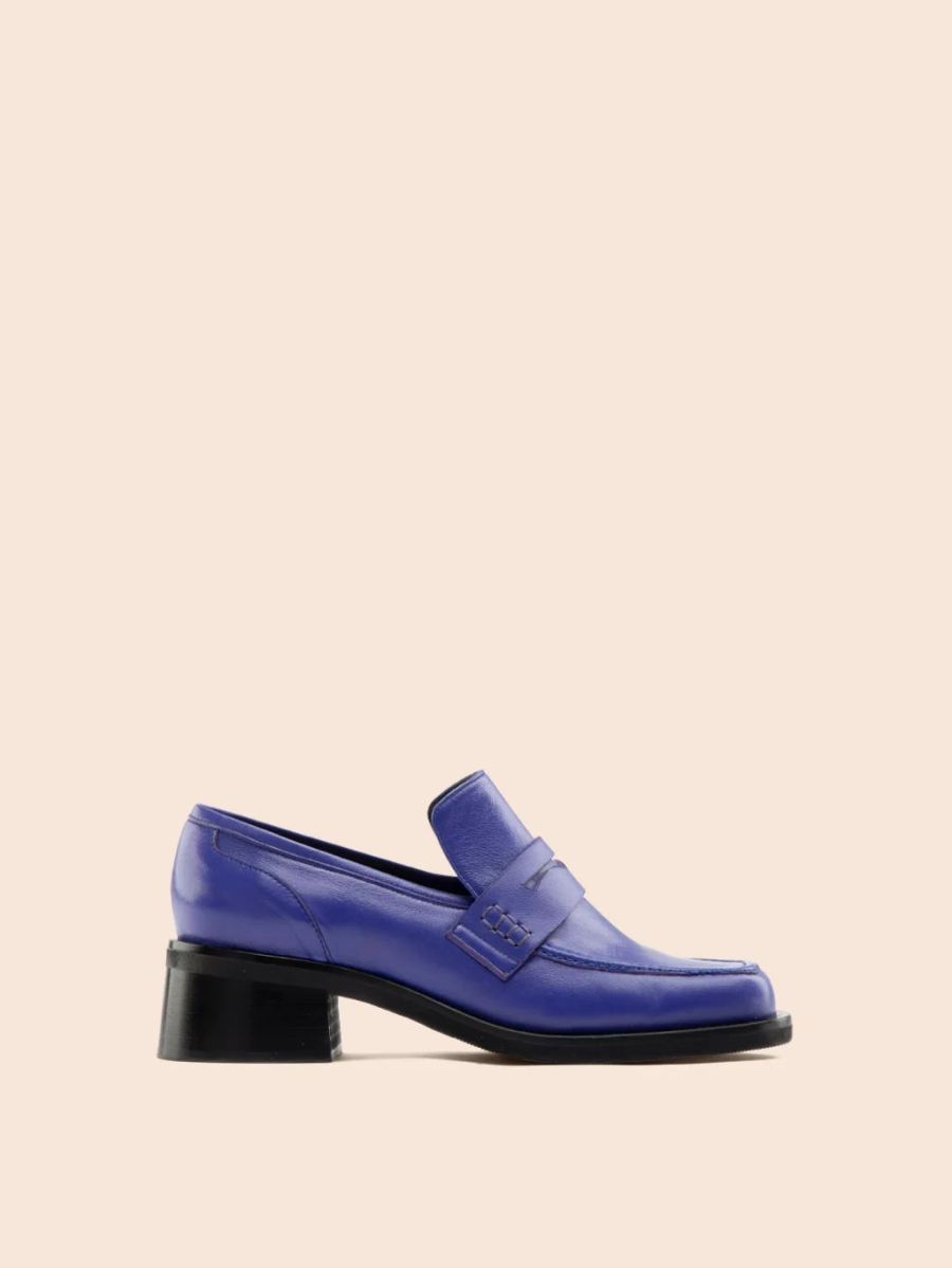 New Arrivals Maguire Women's Marlia Purple Loafer Heeled Loafer