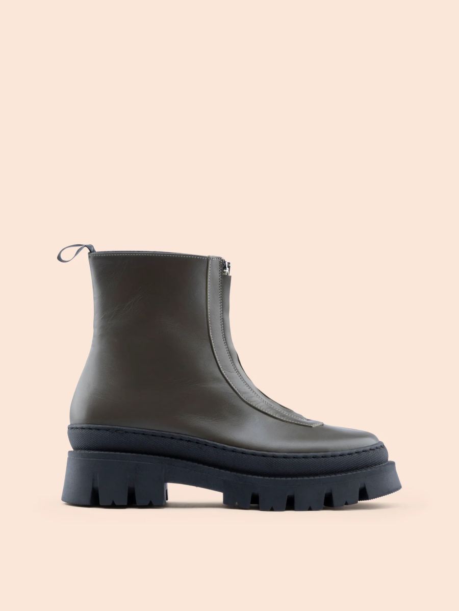 New Arrivals Maguire Women's Lana Olive Boot Front-Zip Boot