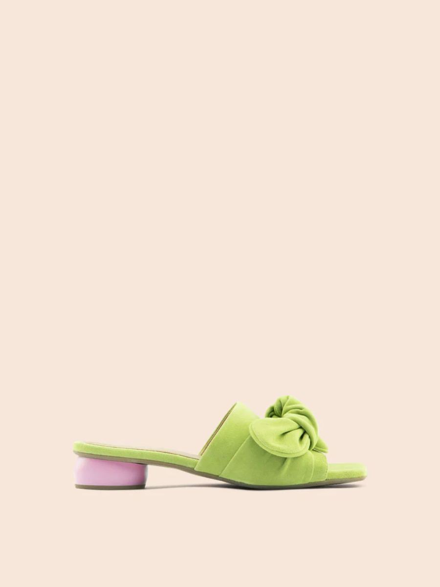 New Arrivals Maguire Women's Modena Pistachio Sandal Heeled Mule