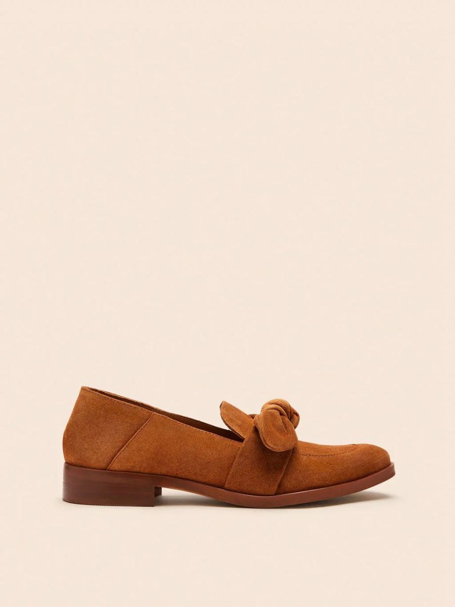 New Arrivals Maguire Women's Valencia Cocoa Loafer Bow Loafer
