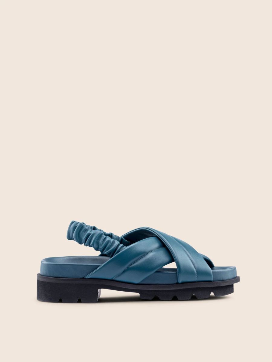 New Arrivals Maguire Women's Garcia Teal Sandal Last Units