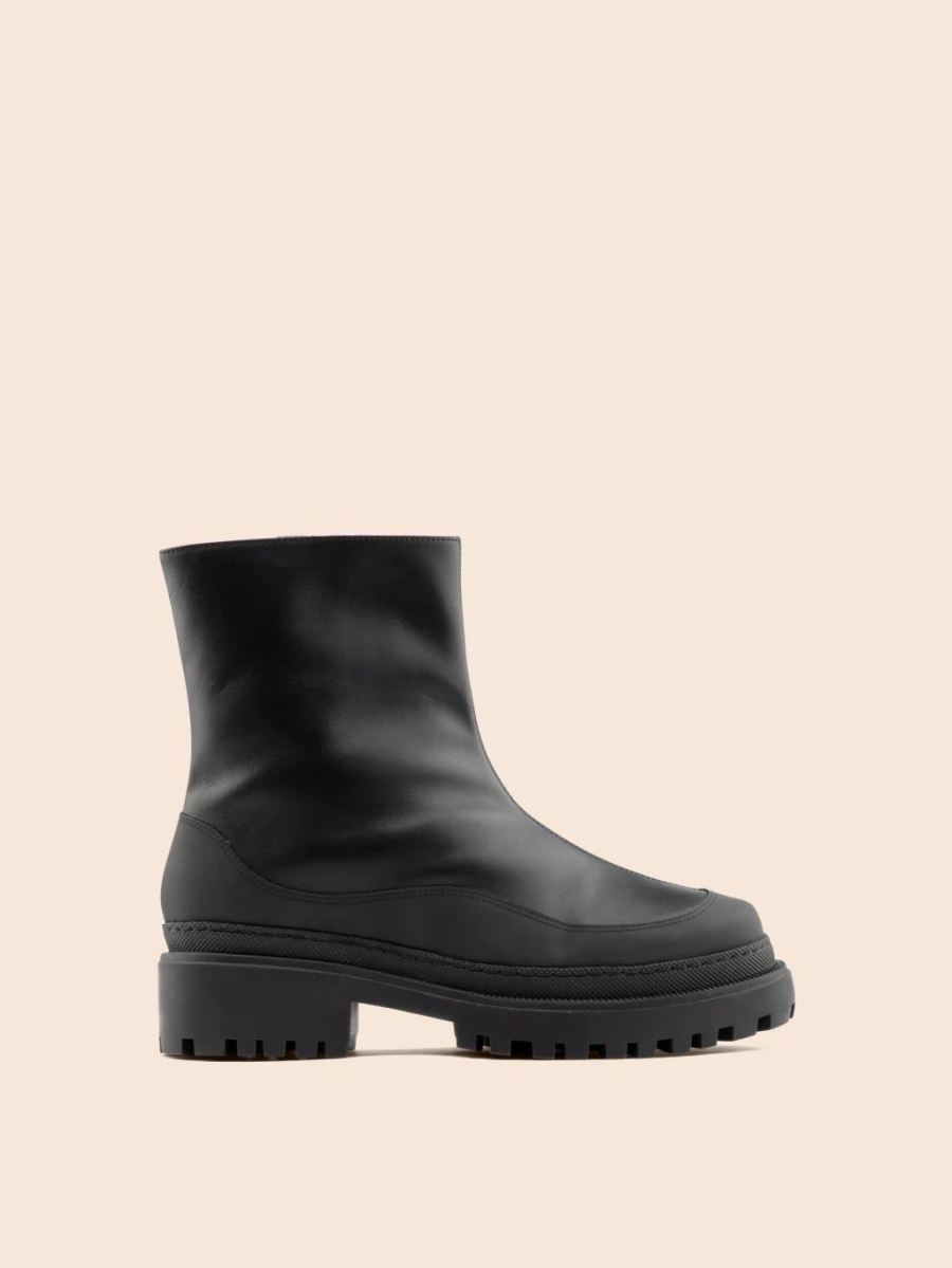 New Arrivals Maguire Women's Nisa Black Winter Boot Shearling Lined