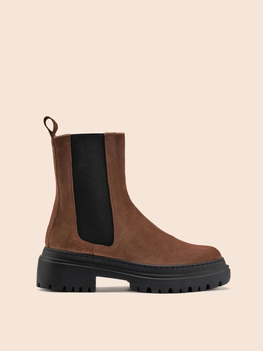 New Arrivals Maguire Women's Corticella Dark Tan Boot Last Units