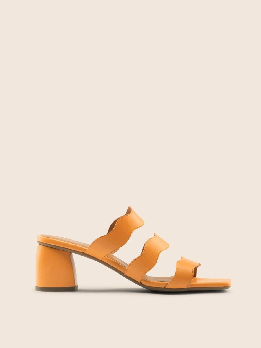 New Arrivals Maguire Women's Riva Peach Heel Last Units