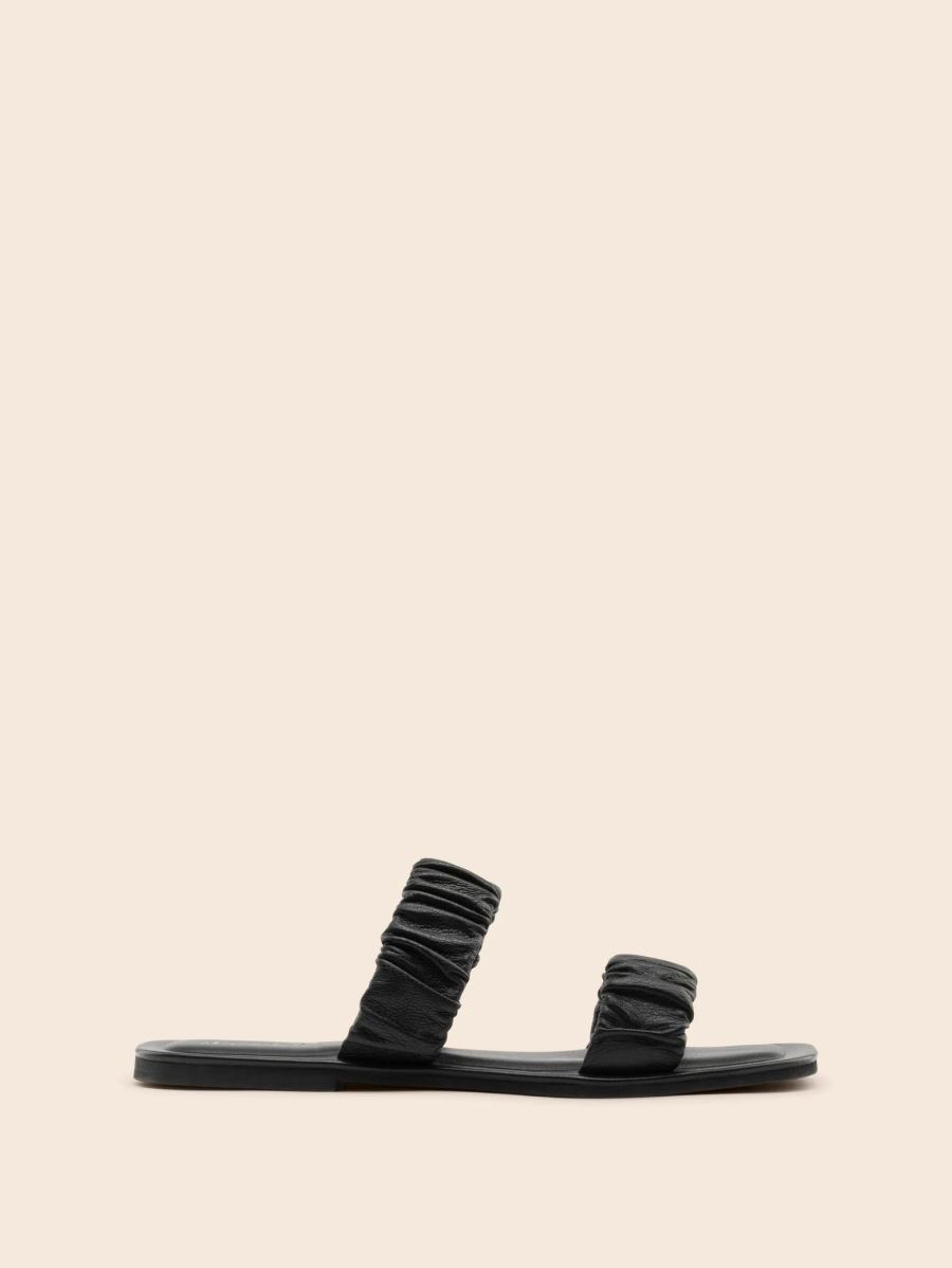 New Arrivals Maguire Women's Fondi Black Sandal Last Units