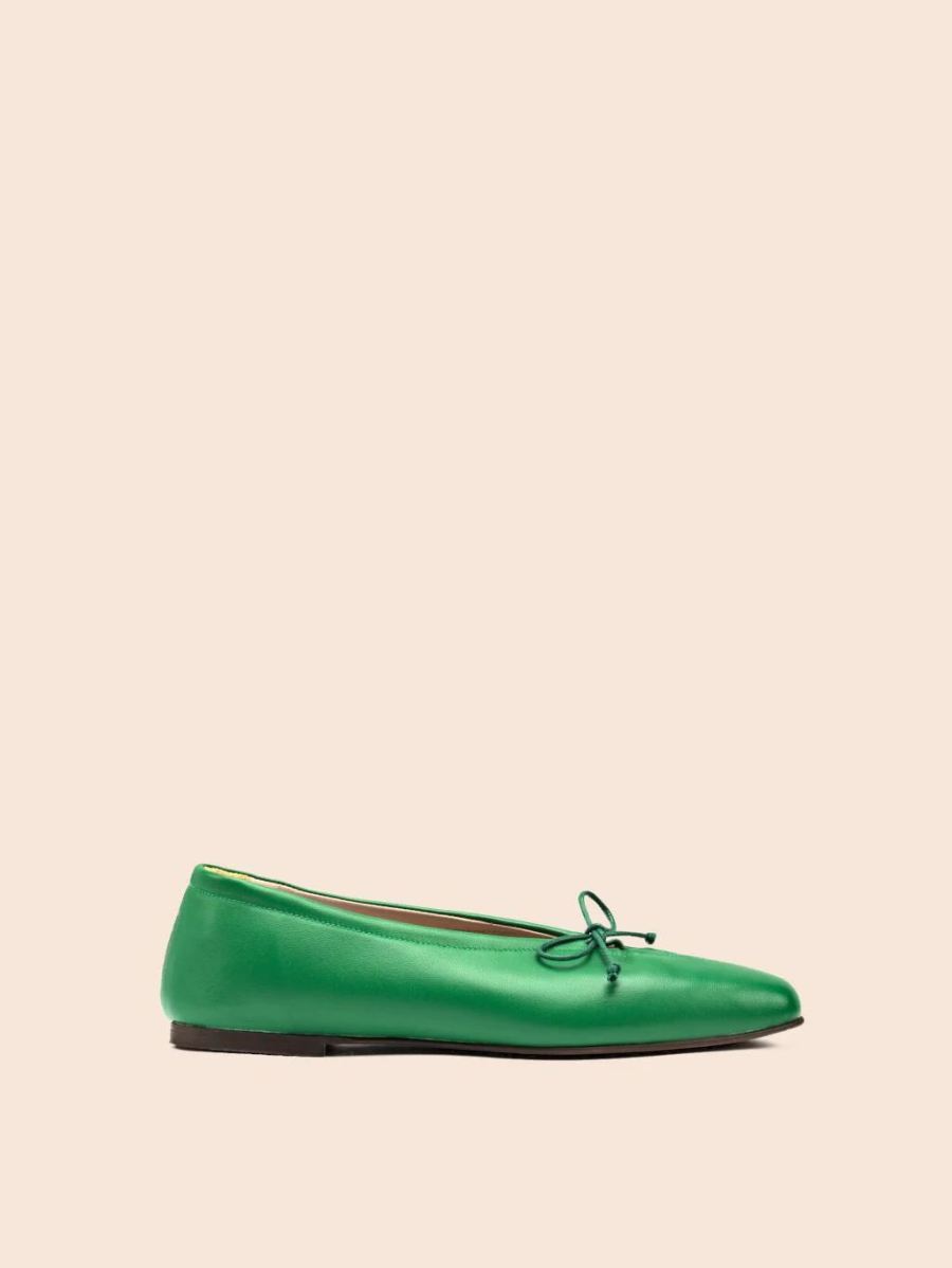 New Arrivals Maguire Women's Prato Green Ballerina Last Units