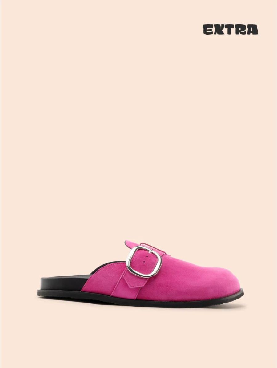 New Arrivals Maguire Women's Gaia Pink Clog Buckle Clog