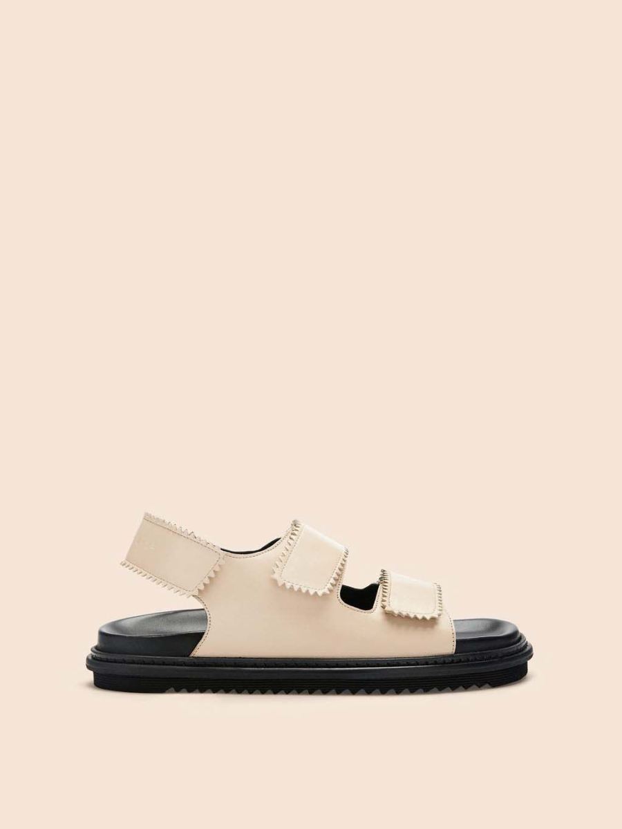 New Arrivals Maguire Women's Tavira Buttermilk Sandal Velcro straps sandals