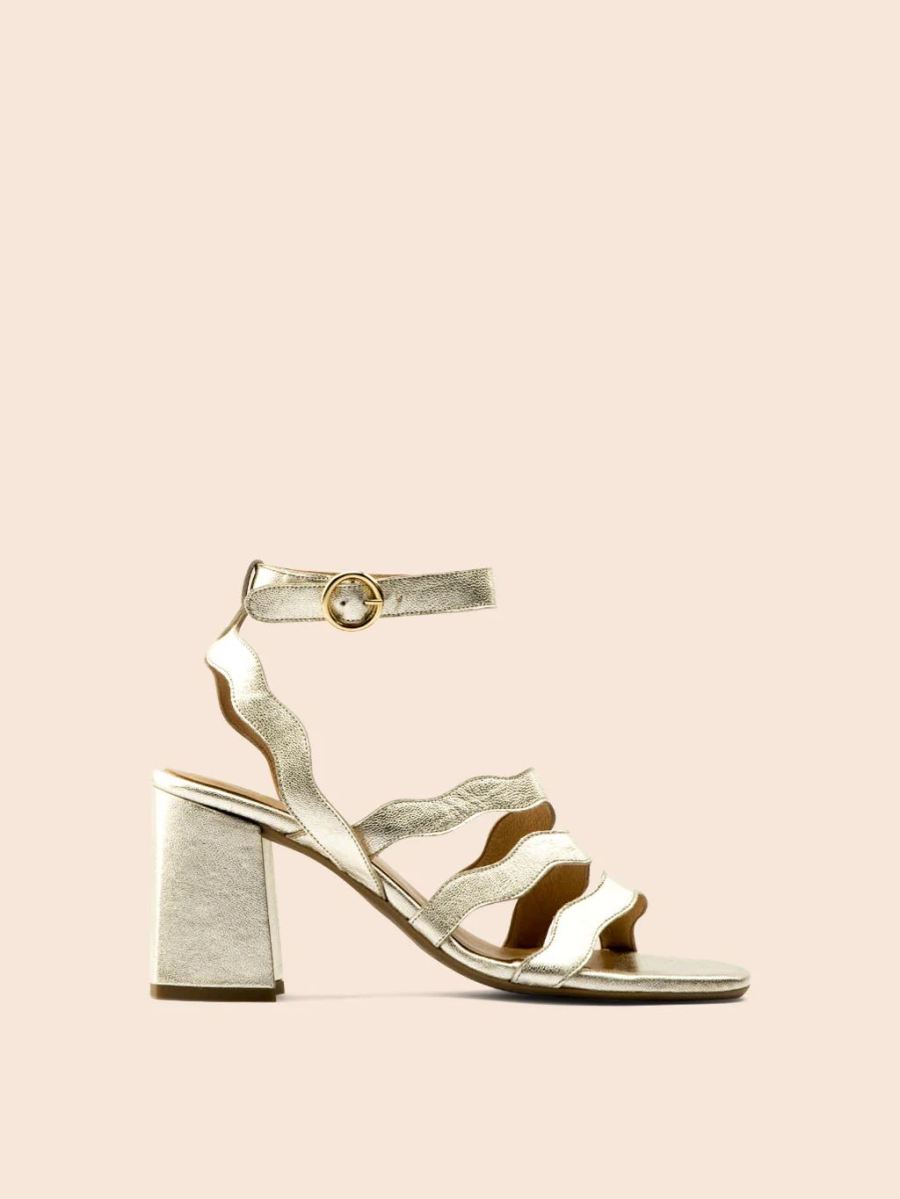 New Arrivals Maguire Women's Rimini Gold Heel High Heel
