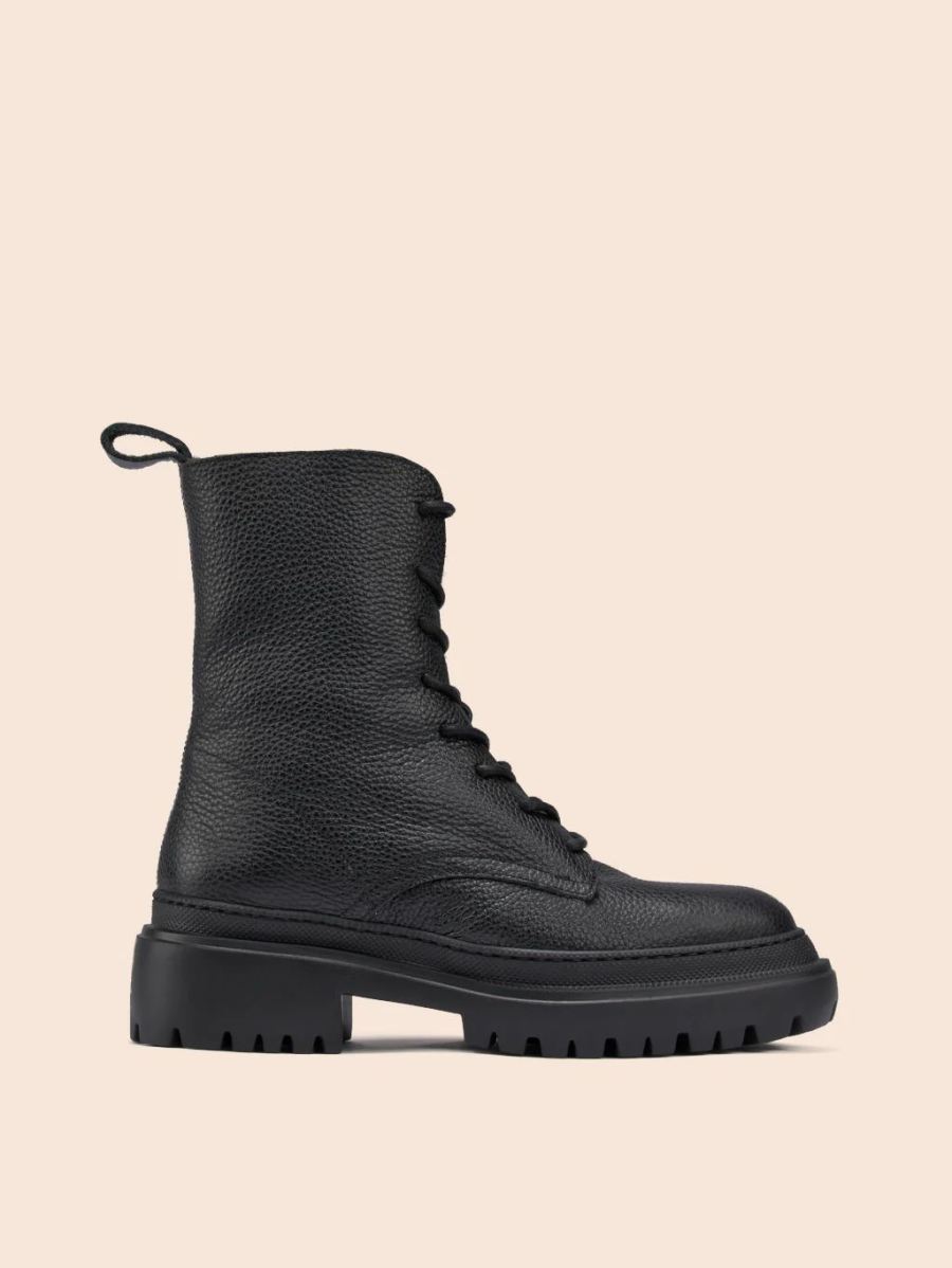 New Arrivals Maguire Women's Bellagio Black Winter Boot Shearling lined