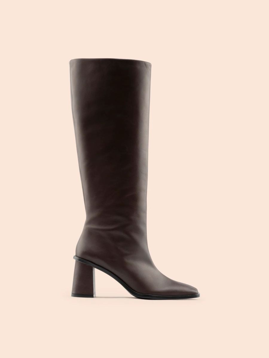 New Arrivals Maguire Women's Lorca Brown Boot High-Knee Boot