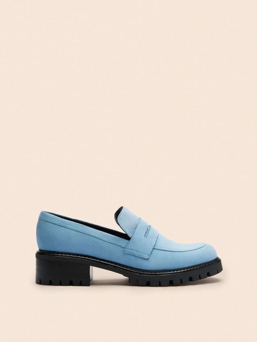 New Arrivals Maguire Women's Sintra Sky Blue Loafer Last Units