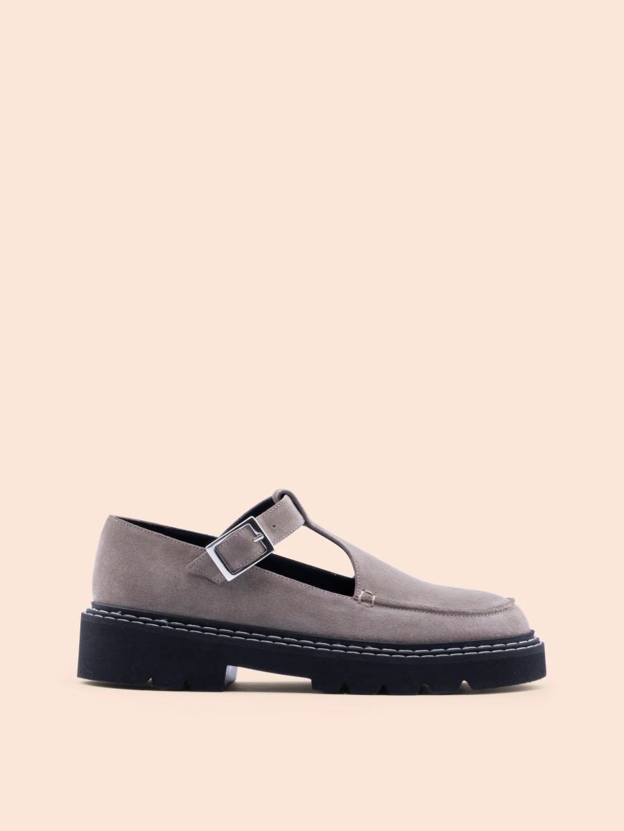 New Arrivals Maguire Women's Neiva Taupe Mary Jane Flat