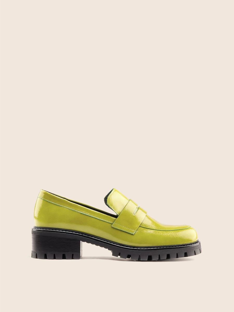 New Arrivals Maguire Women's Sintra Kiwi Leather Loafer Chunky Loafer