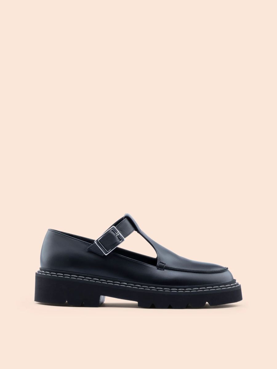 New Arrivals Maguire Women's Neiva Black Mary Jane Flat