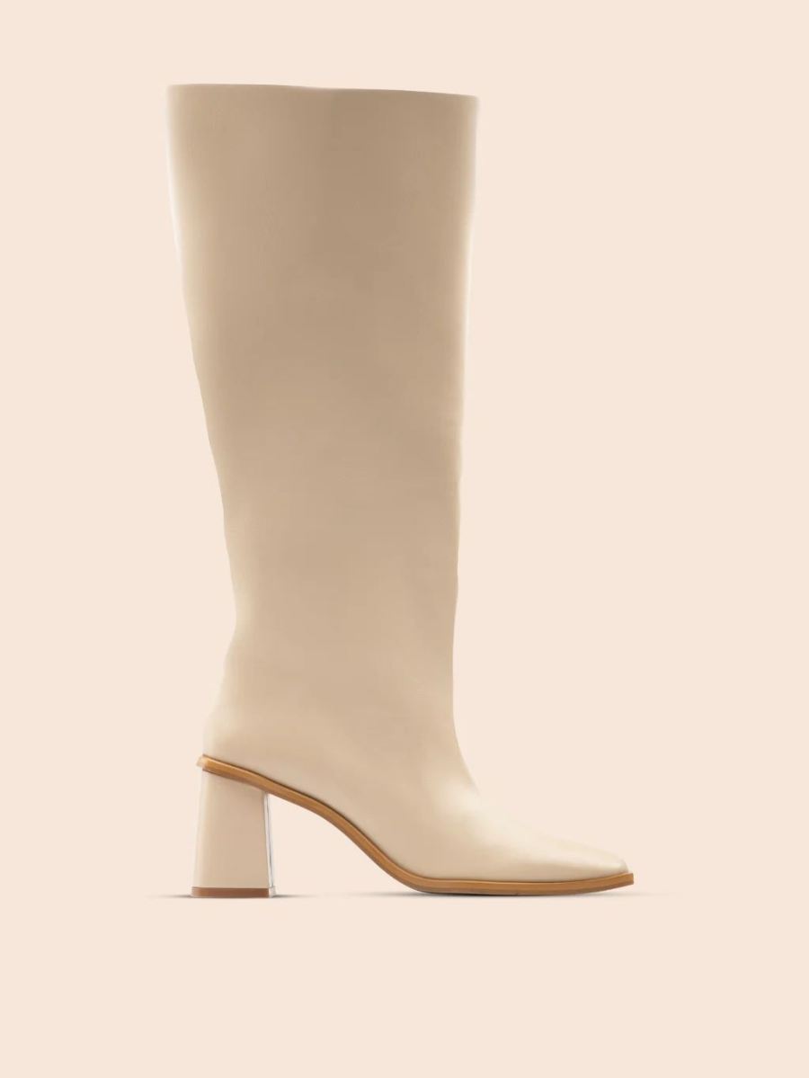 New Arrivals Maguire Women's Lorca Cream Boot High-Knee Boot