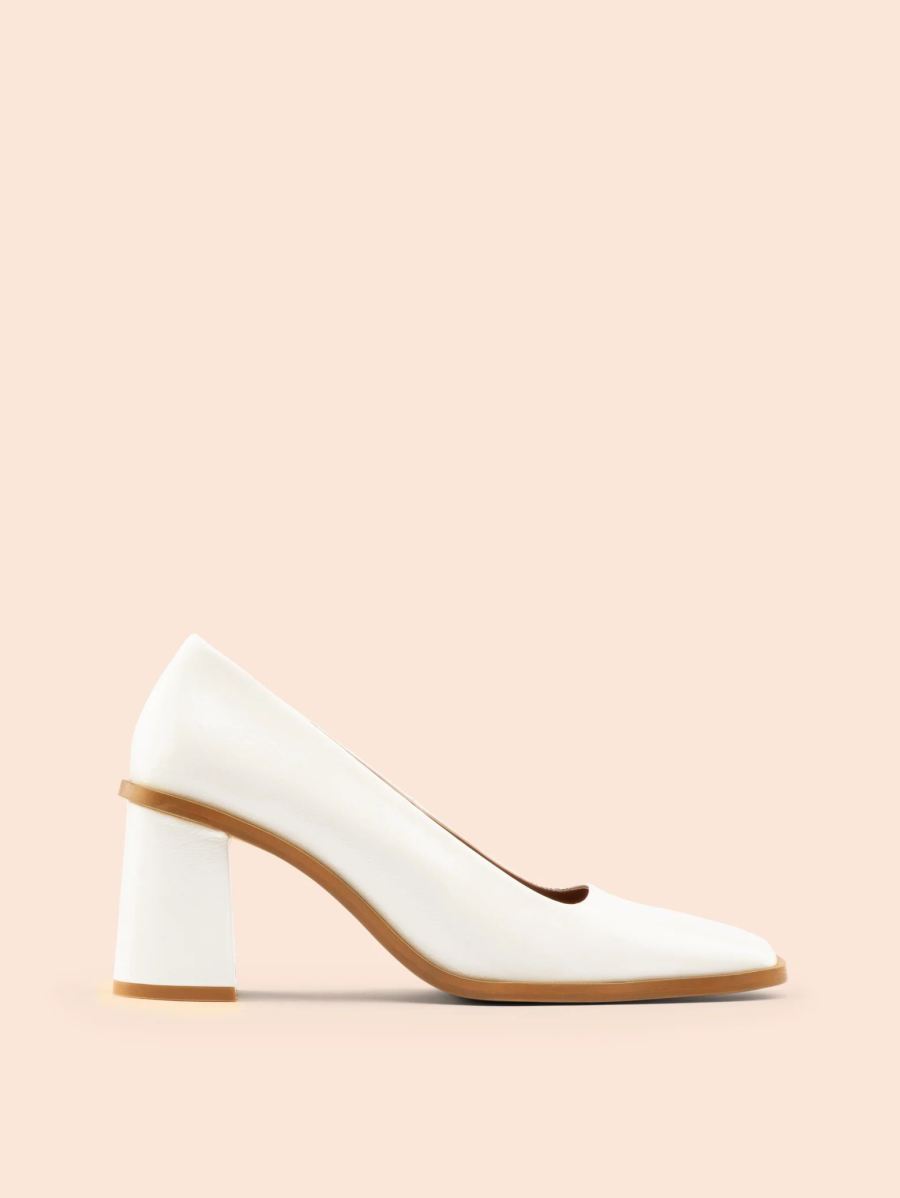 New Arrivals Maguire Women's Lugo Cream Pump Heeled Pump