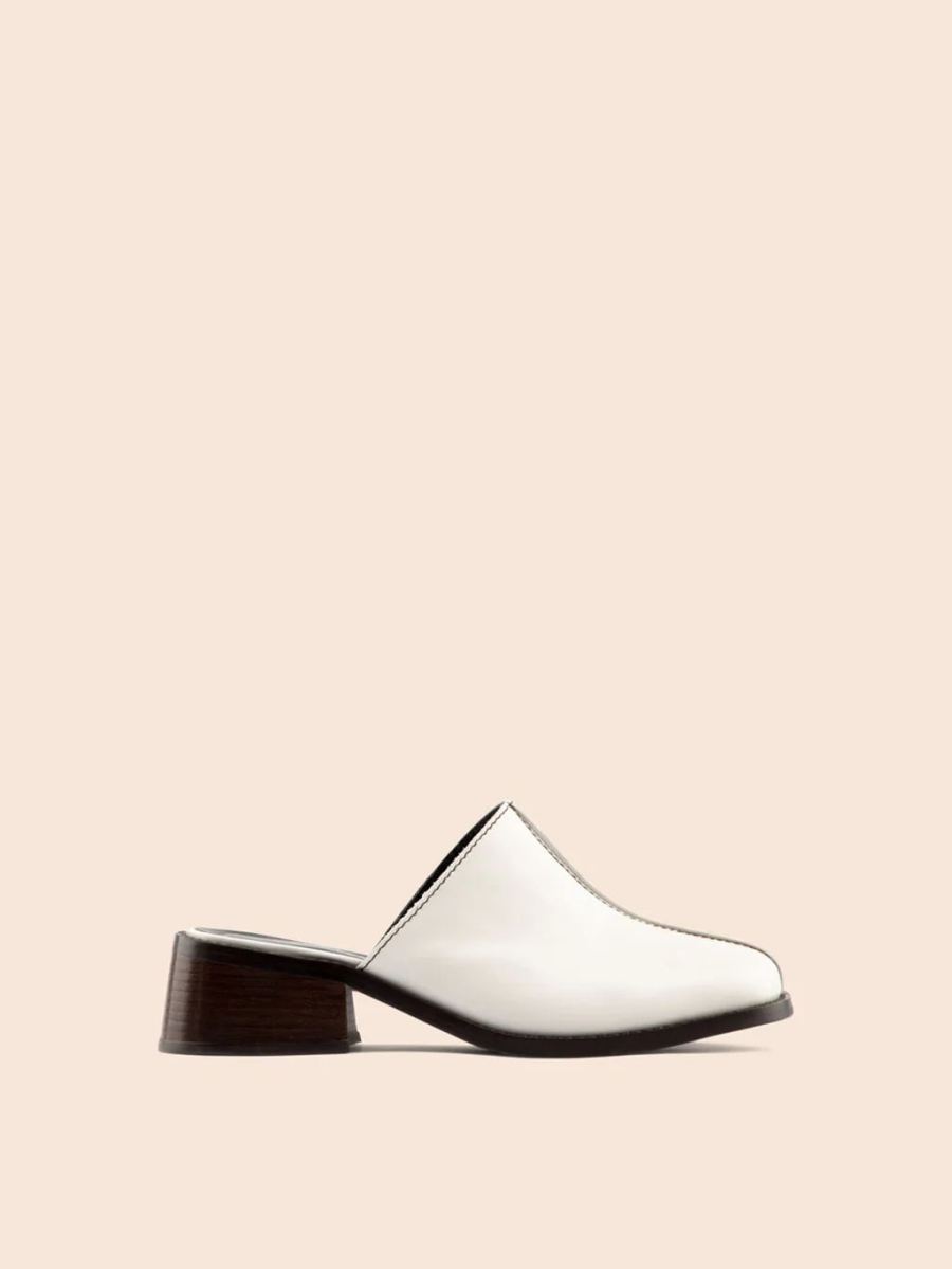 New Arrivals Maguire Women's Safara Cream Mule Heeled Mule