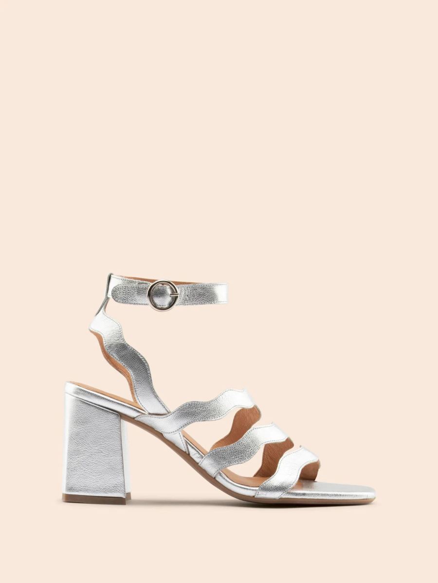 New Arrivals Maguire Women's Rimini Silver Heel High Heel
