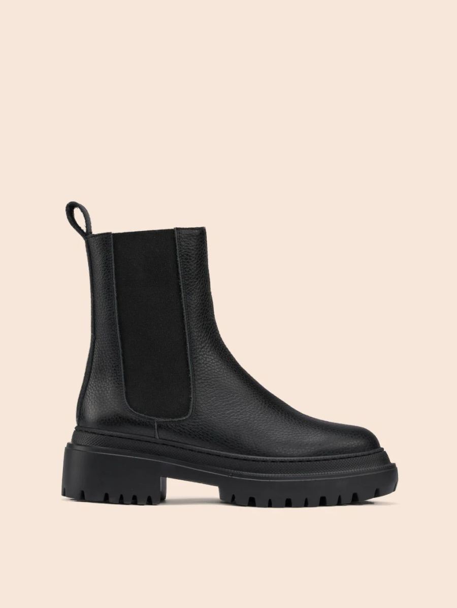 New Arrivals Maguire Women's Cortina Black Winter Boot Shearling lined
