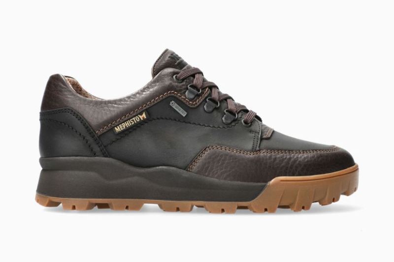 MEPHISTO MEN'S WESLEY GT-DARK BROWN | STYLISH OUTLET