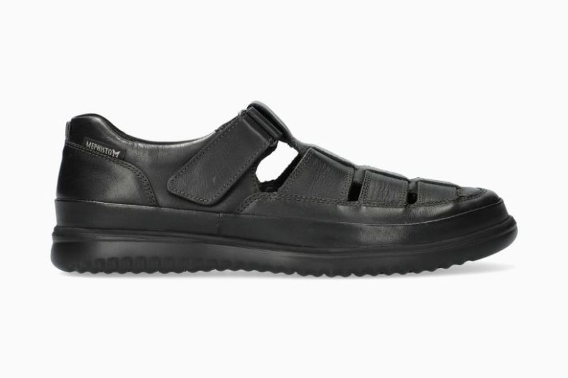 MEPHISTO MEN'S TAREK-BLACK | STYLISH OUTLET