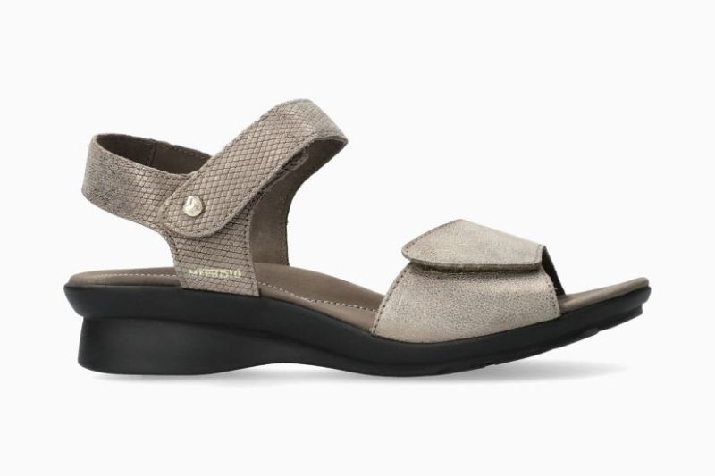 MEPHISTO WOMEN'S PATTIE-DARK TAUPE | STYLISH OUTLET