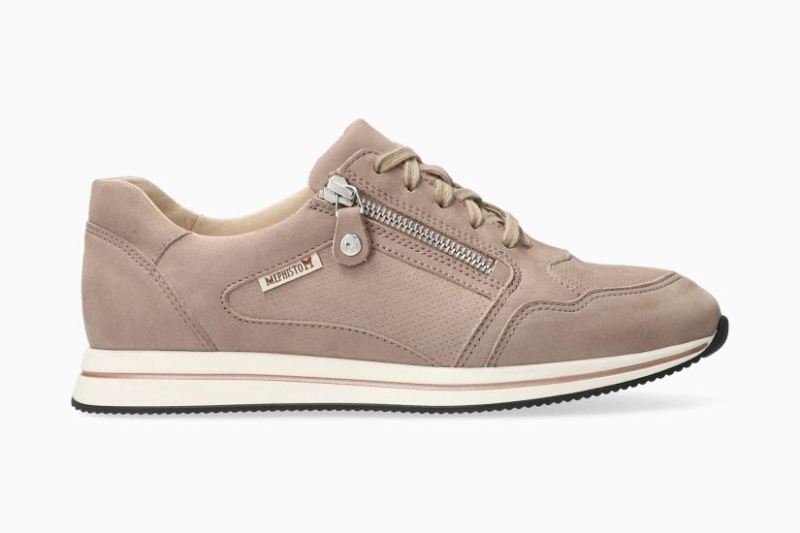 MEPHISTO WOMEN'S LEENIE-LIGHT TAUPE | STYLISH OUTLET
