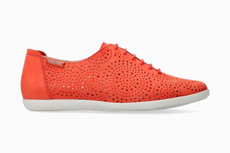 MEPHISTO WOMEN'S KATIE SUN-CRANBERRY | STYLISH OUTLET