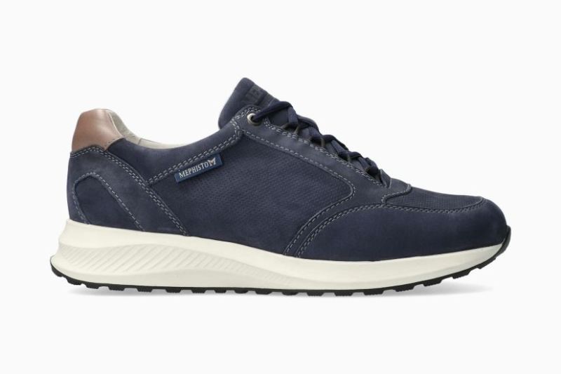 MEPHISTO MEN'S DOYLE-NAVY | STYLISH OUTLET