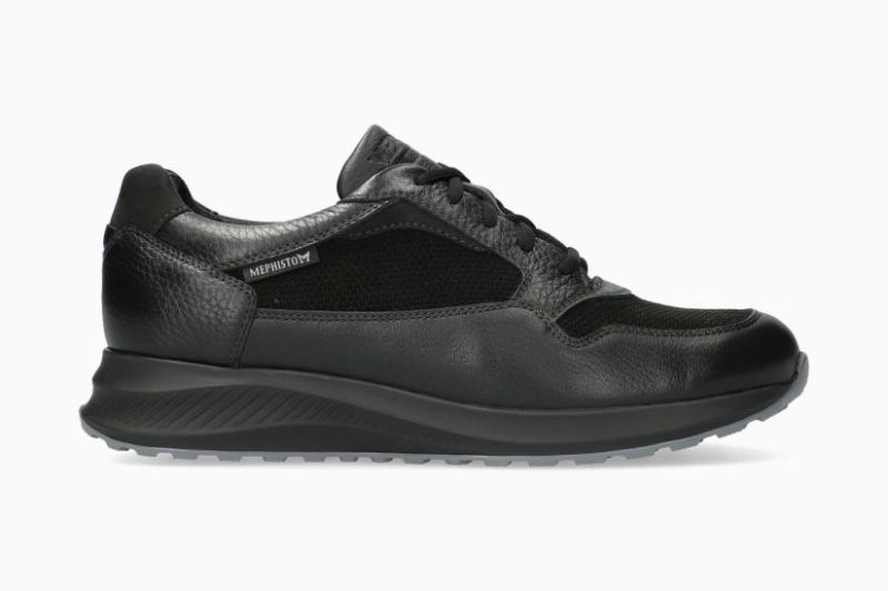 MEPHISTO MEN'S DAVIS-BLACK | STYLISH OUTLET