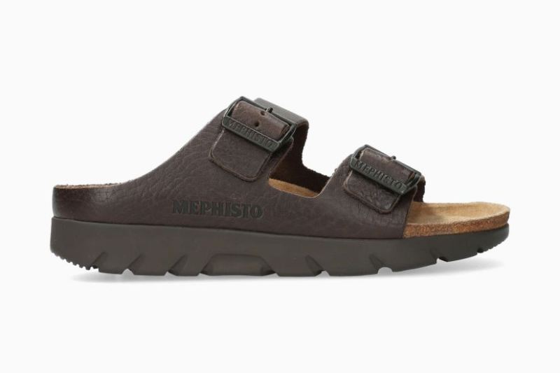 MEPHISTO MEN'S ZONDER-DARK BROWN | STYLISH OUTLET