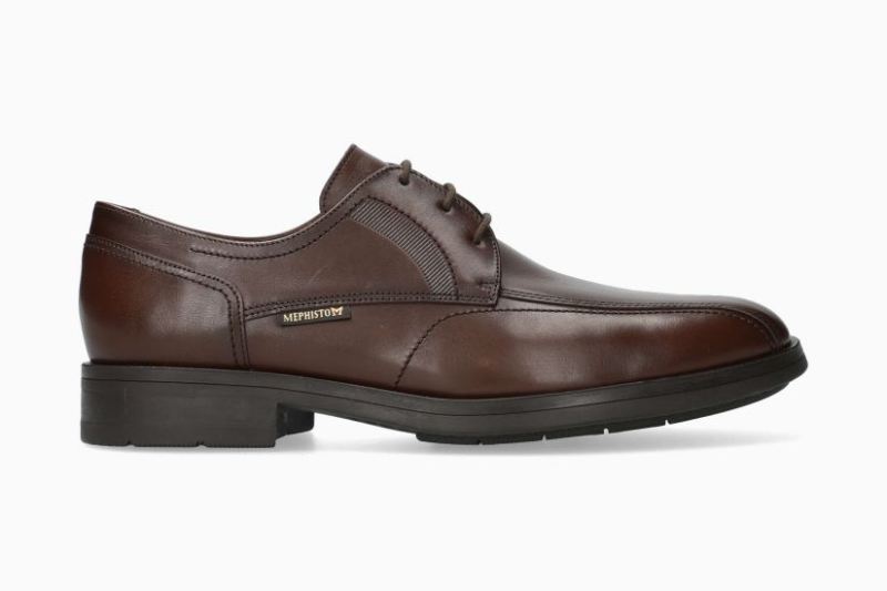 MEPHISTO MEN'S SAVERIO-DARK BROWN | STYLISH OUTLET