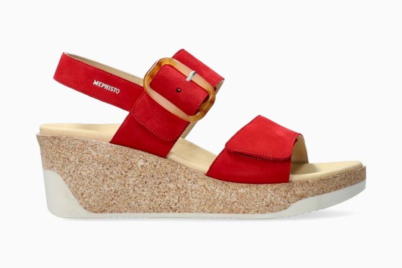 MEPHISTO WOMEN'S GIULIA-SCARLET | STYLISH OUTLET
