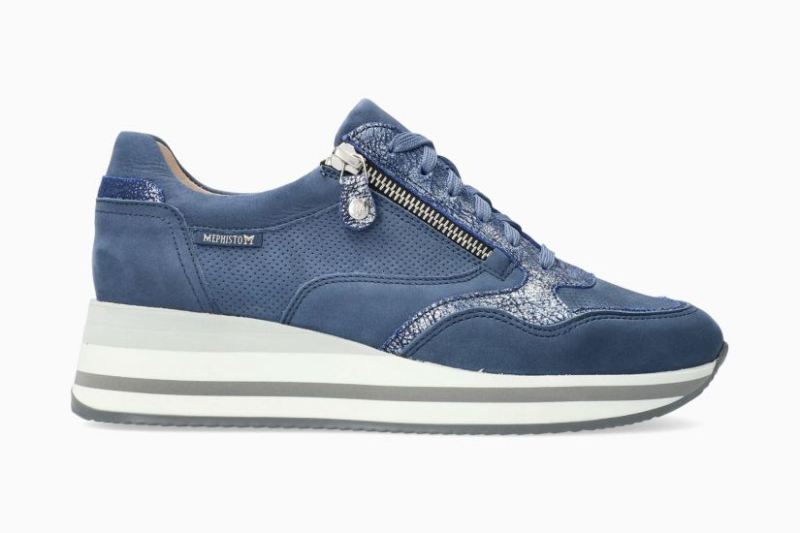 MEPHISTO WOMEN'S OLIMPIA-DENIM | STYLISH OUTLET