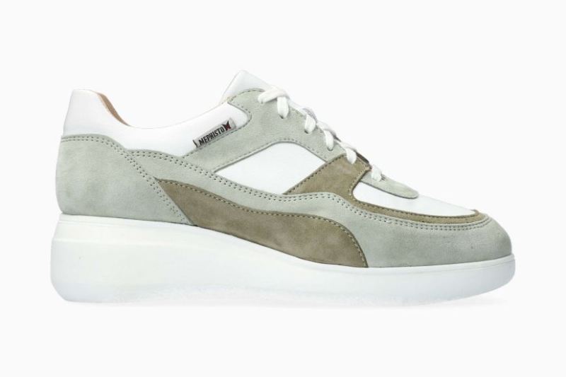 MEPHISTO WOMEN'S LUDVINA-GREEN ALMOND | STYLISH OUTLET