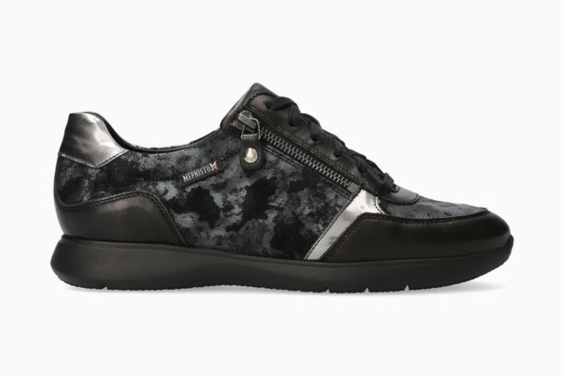 MEPHISTO WOMEN'S MONIA-BLACK | STYLISH OUTLET