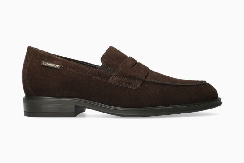 MEPHISTO MEN'S KURTIS-DARK BROWN | STYLISH OUTLET