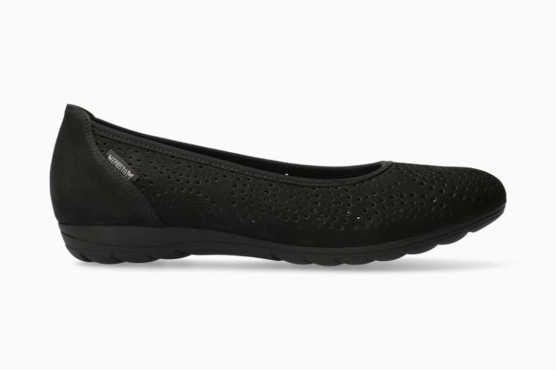 MEPHISTO WOMEN'S ELSIE PERF-BLACK | STYLISH OUTLET