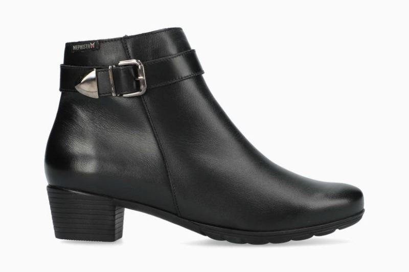 MEPHISTO WOMEN'S IDALIE-BLACK | STYLISH OUTLET