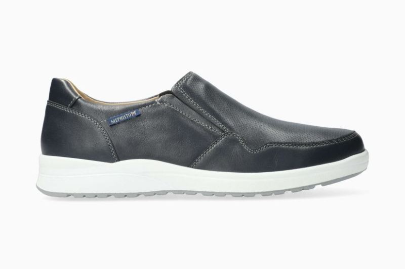 MEPHISTO MEN'S VALTER-NAVY | STYLISH OUTLET