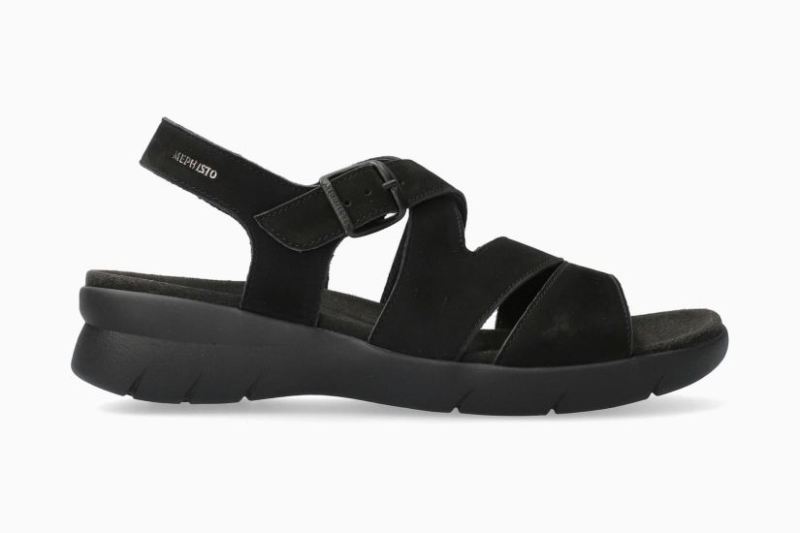 MEPHISTO WOMEN'S EVA-BLACK | STYLISH OUTLET