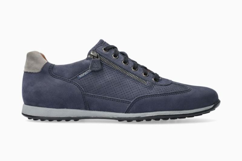 MEPHISTO MEN'S LEON-NAVY | STYLISH OUTLET