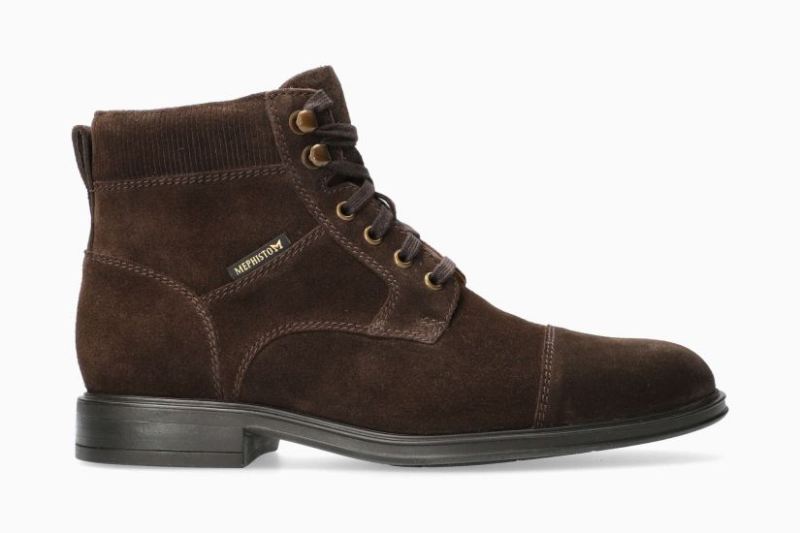 MEPHISTO MEN'S KOLBY-DARK BROWN | STYLISH OUTLET