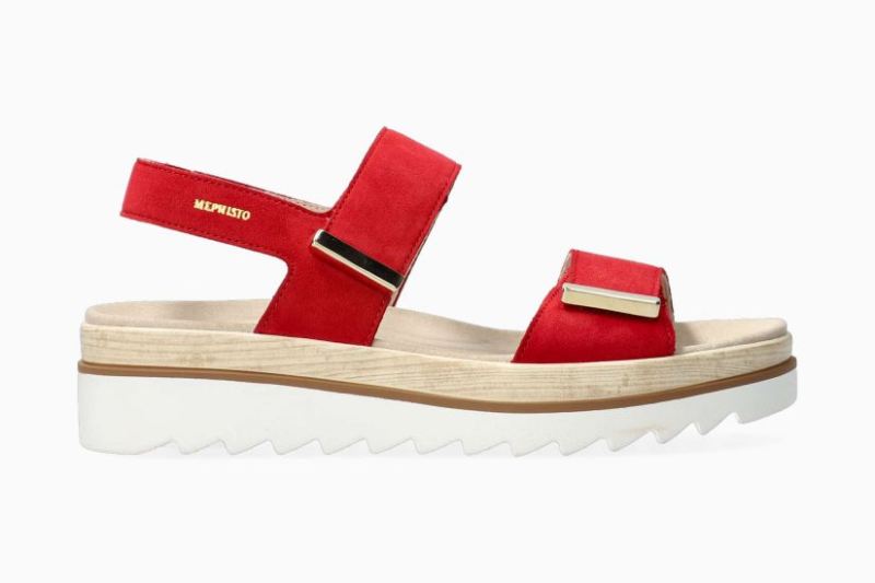 MEPHISTO WOMEN'S DOMINICA-SCARLET | STYLISH OUTLET